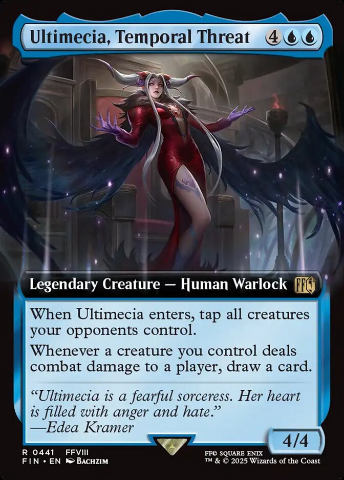 Ultimecia, Temporal Threat, Final fantasy Card Art