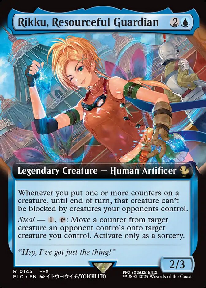 Rikku, Resourceful Guardian, Final Fantasy Commander Card Art
