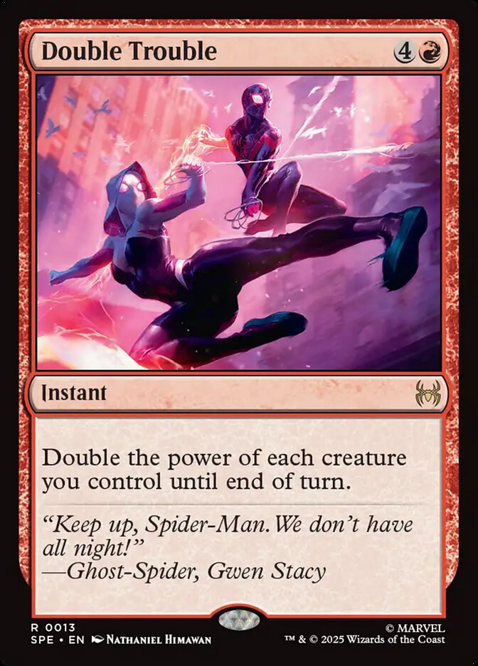 Double Trouble, Marvel'S Spider-Man Eternal Card Art