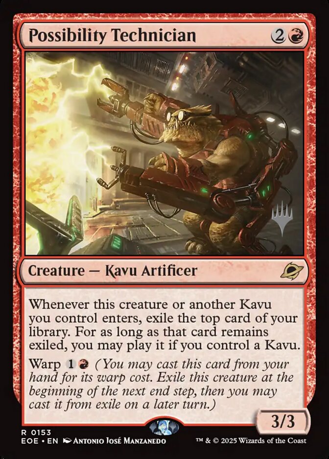 Possibility Technician, Edge Of Eternities Promos Card Art