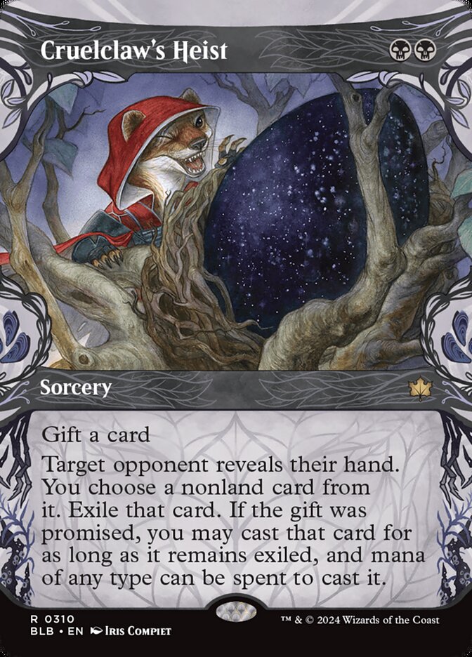 Cruelclaw's Heist, Bloomburrow Card Art
