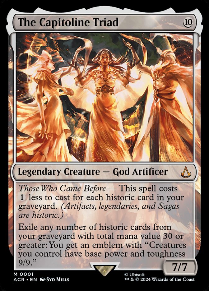 The Capitoline Triad, Assassin'S Creed Card Art
