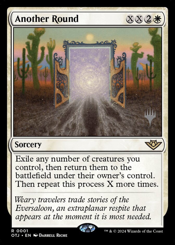 Another Round, Outlaws Of Thunder Junction Promos Card Art
