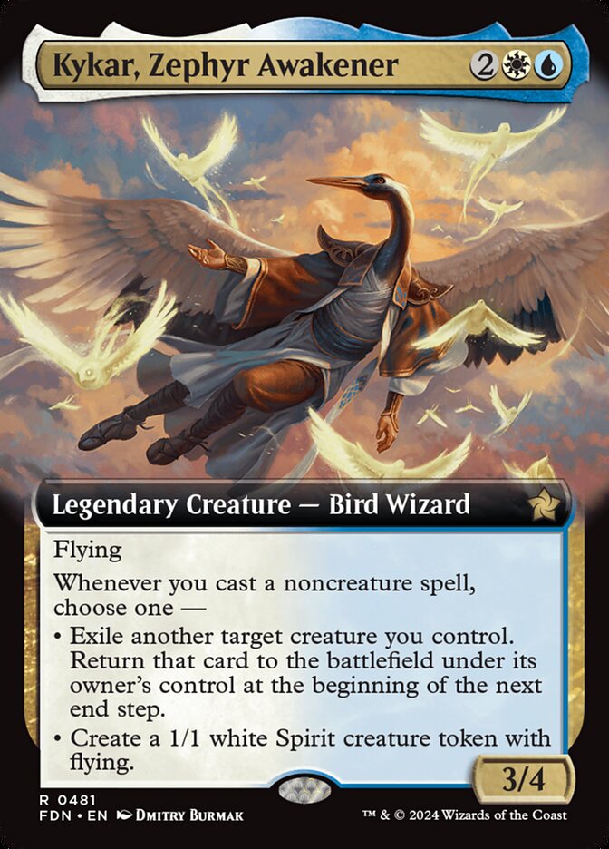 Kykar, Zephyr Awakener, Foundations Card Art