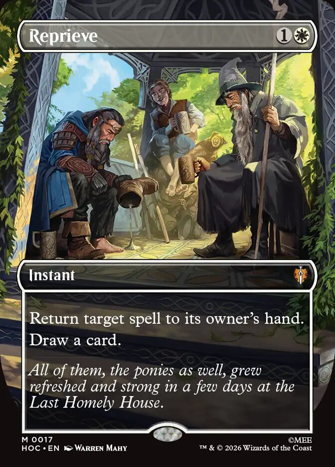 Reprieve, The Hobbit Eternal Card Art