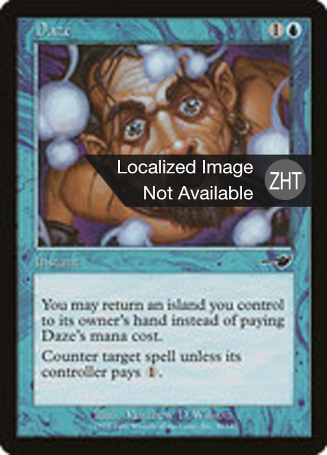 Daze, Nemesis Card Art