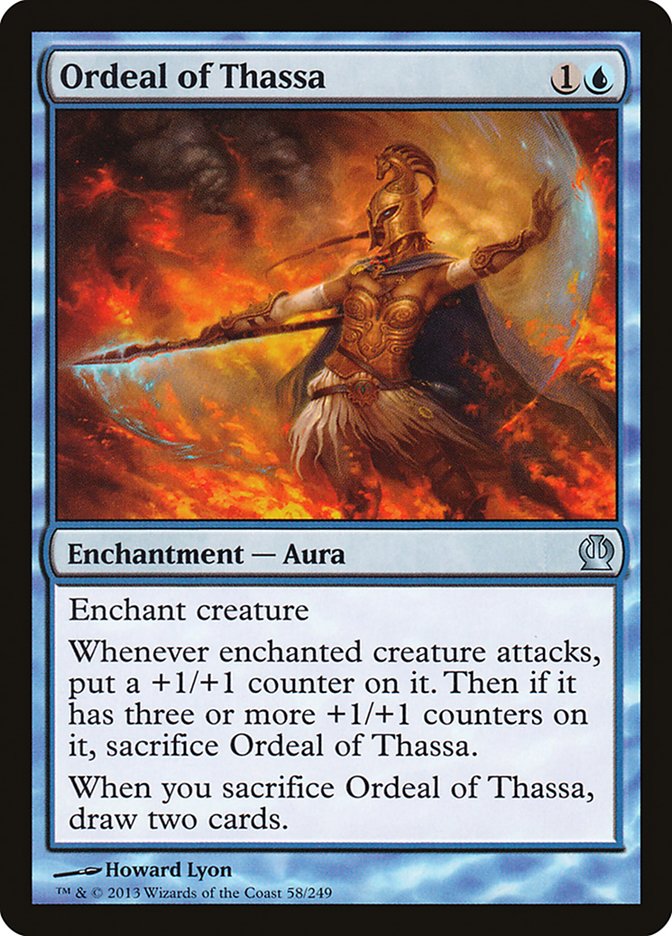 Ordeal of Thassa, Theros Card Art