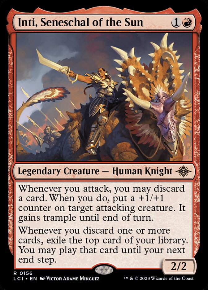 Inti, Seneschal of the Sun, The Lost Caverns Of Ixalan Card Art