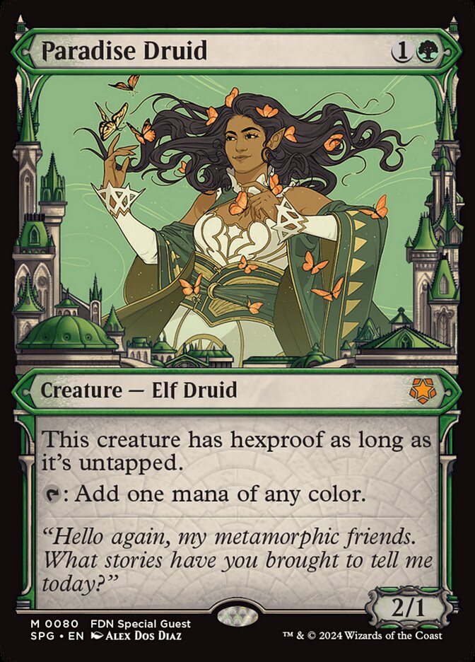 Paradise Druid, Special Guests Card Art