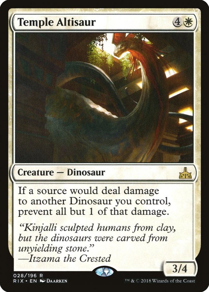 Temple Altisaur - Foil