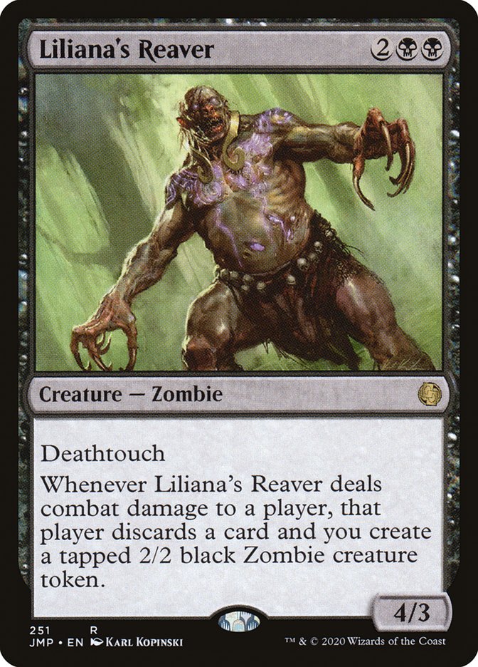 Liliana's Reaver, Jumpstart Card Art