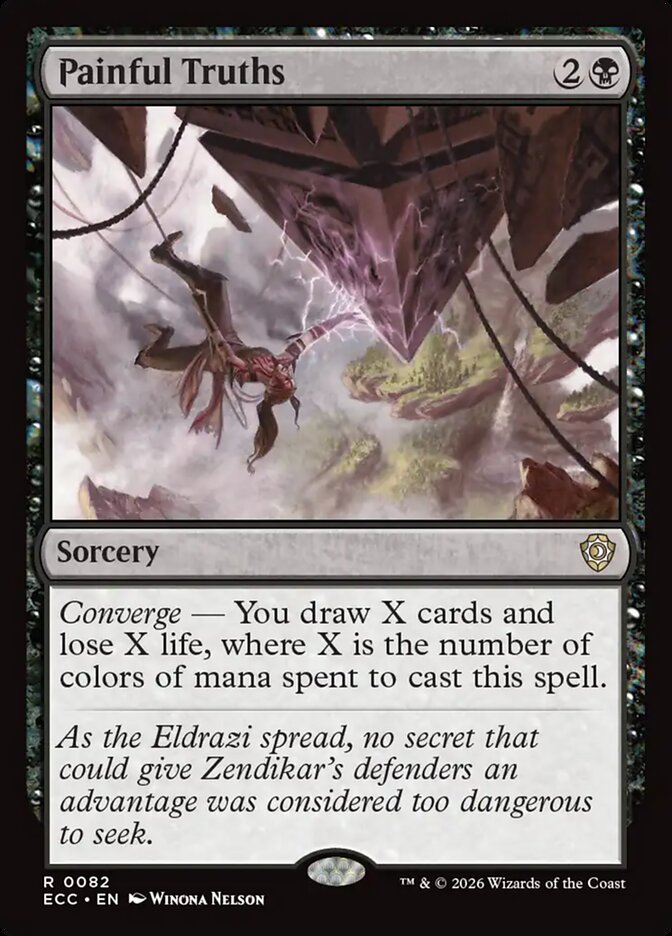 Painful Truths, Lorwyn Eclipsed Commander Card Art