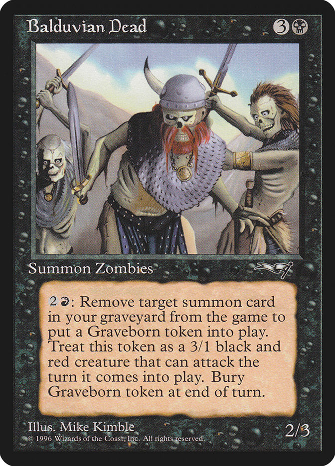 Balduvian Dead, Alliances Card Art