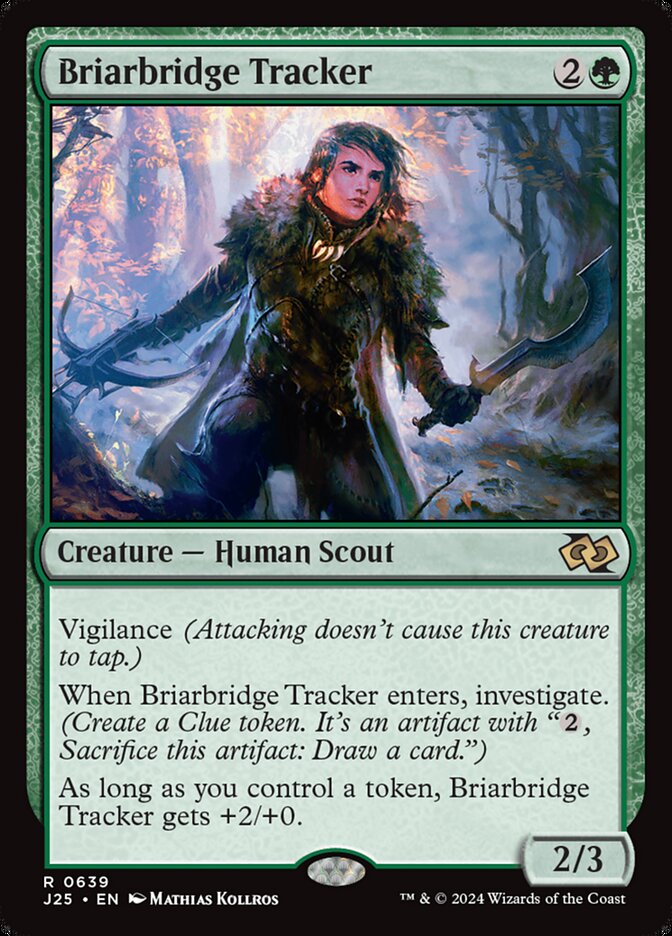 Briarbridge Tracker, Foundations jumpstart Card Art