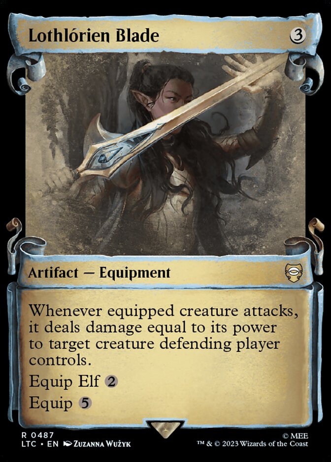 Lothlórien Blade, Tales Of Middle-Earth Commander Card Art