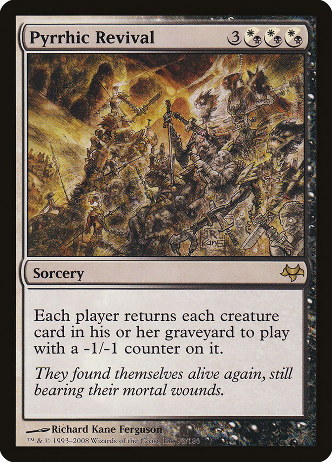 Pyrrhic Revival, Eventide Card Art