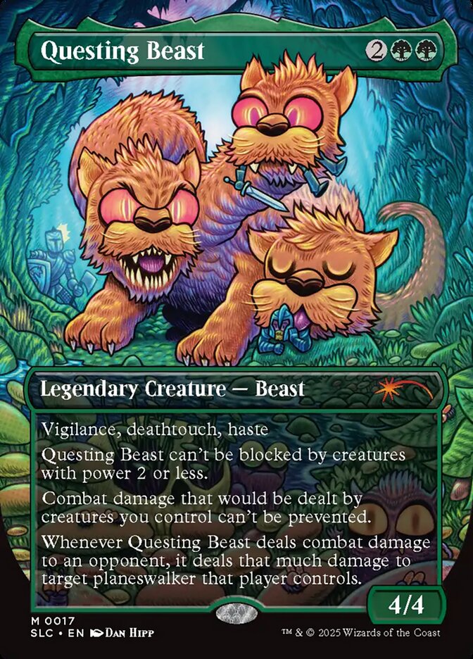 Questing Beast, Secret Lair Countdown Card Art