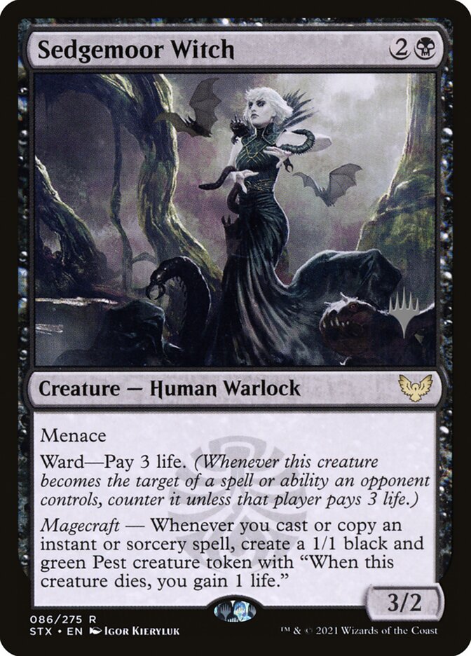 Sedgemoor Witch, Strixhaven: School Of Mages Promos Card Art