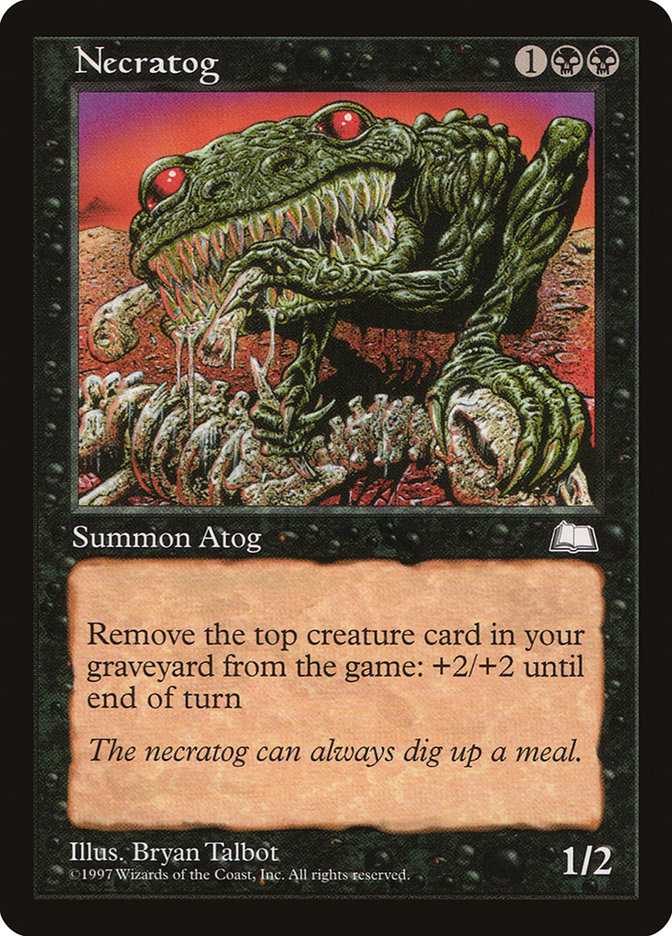 Necratog, Weatherlight Card Art