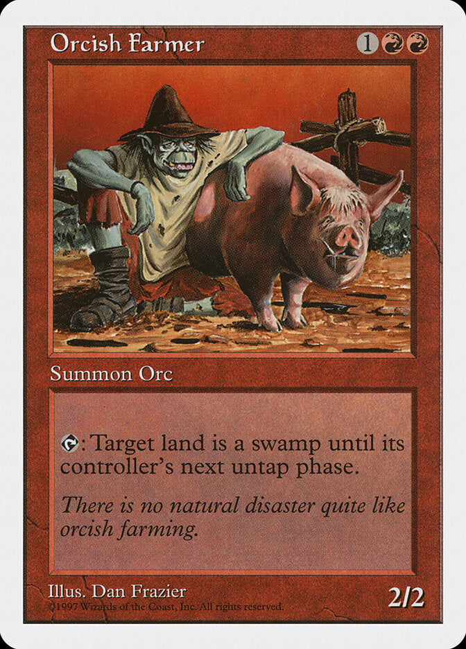 Orcish Farmer, Fifth Edition Card Art