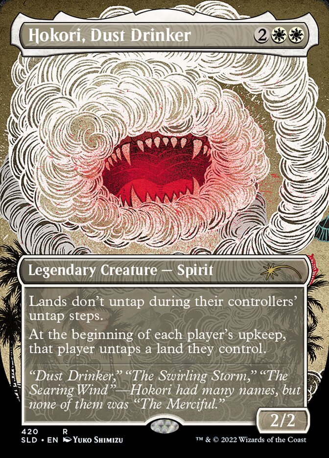Hokori, Dust Drinker, Secret Lair Drop Card Art