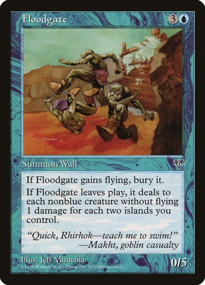 Floodgate, Mirage Card Art