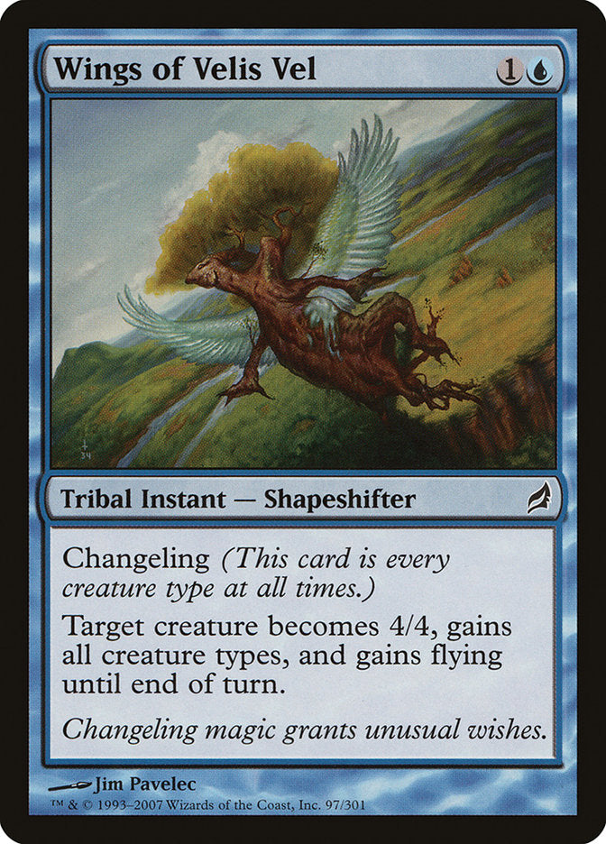 Wings of Velis Vel, Lorwyn Card Art