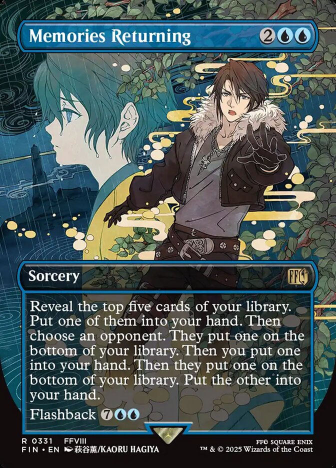 Memories Returning, Final fantasy Card Art