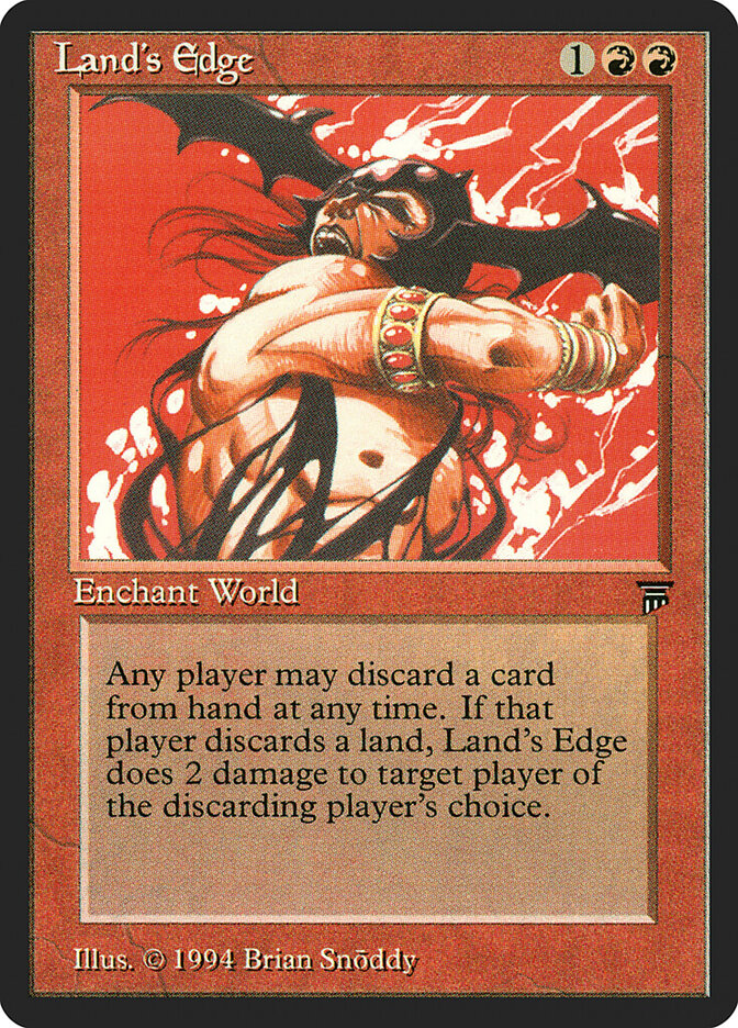 Land's Edge, Legends Card Art