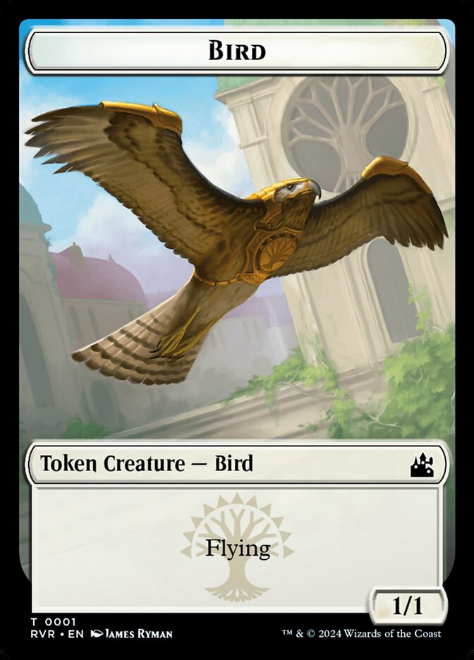 Bird, Ravnica Remastered Tokens Card Art