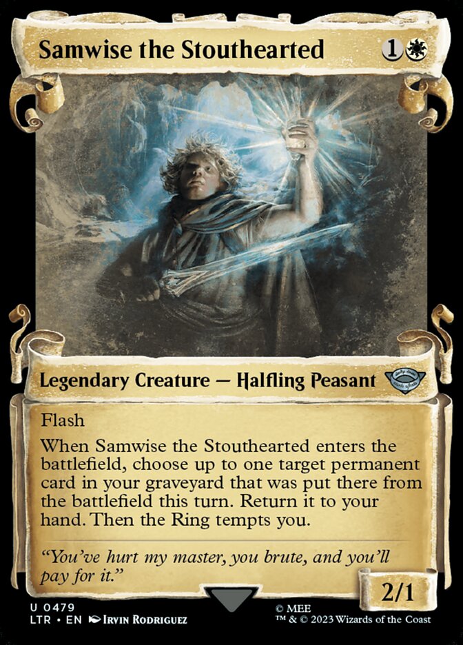 Samwise the Stouthearted, The lord of the rings: tales of middle-earth Card Art