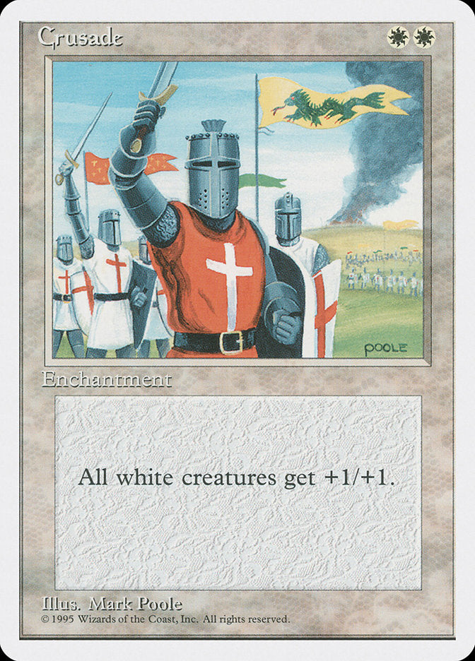 Crusade, Fourth Edition Card Art
