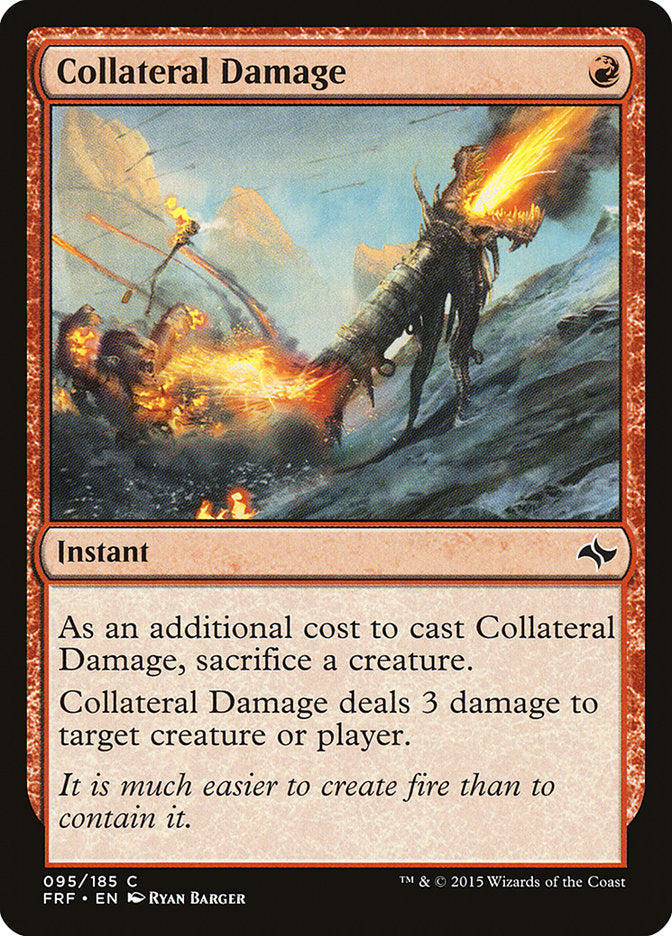 Collateral Damage, Fate reforged Card Art