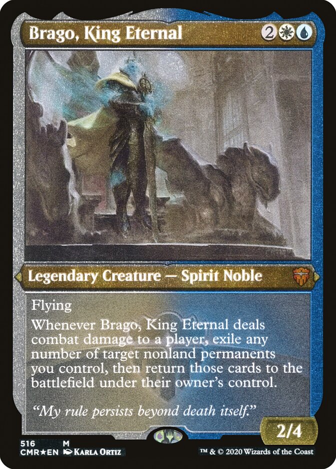 Brago, King Eternal, Commander legends Card Art