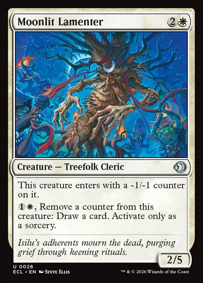 Moonlit Lamenter, Lorwyn Eclipsed Card Art