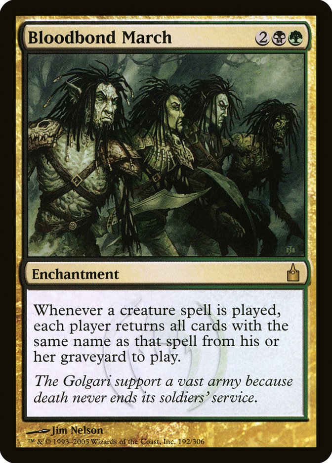 Bloodbond March, Ravnica: City Of Guilds Card Art