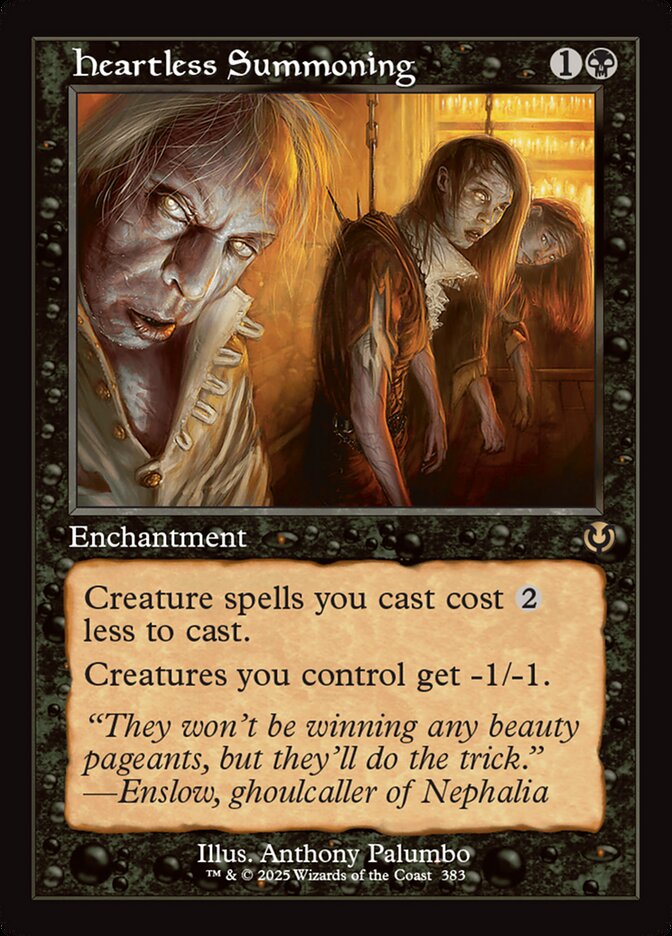 Heartless Summoning, Innistrad remastered Card Art