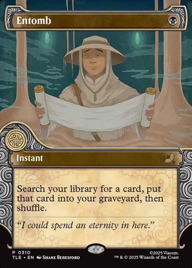 Entomb, Avatar: The Last Airbender Eternal Card Art