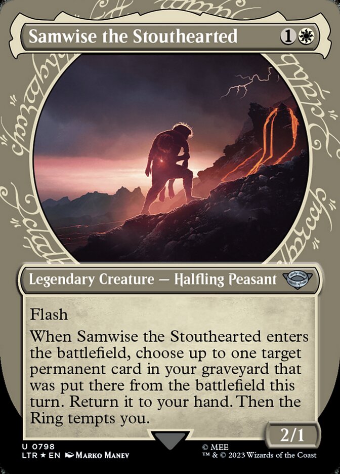 Samwise the Stouthearted, The lord of the rings: tales of middle-earth Card Art