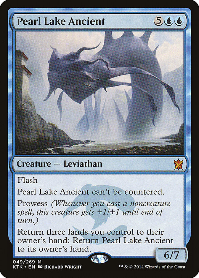 Pearl Lake Ancient, Khans Of Tarkir Card Art