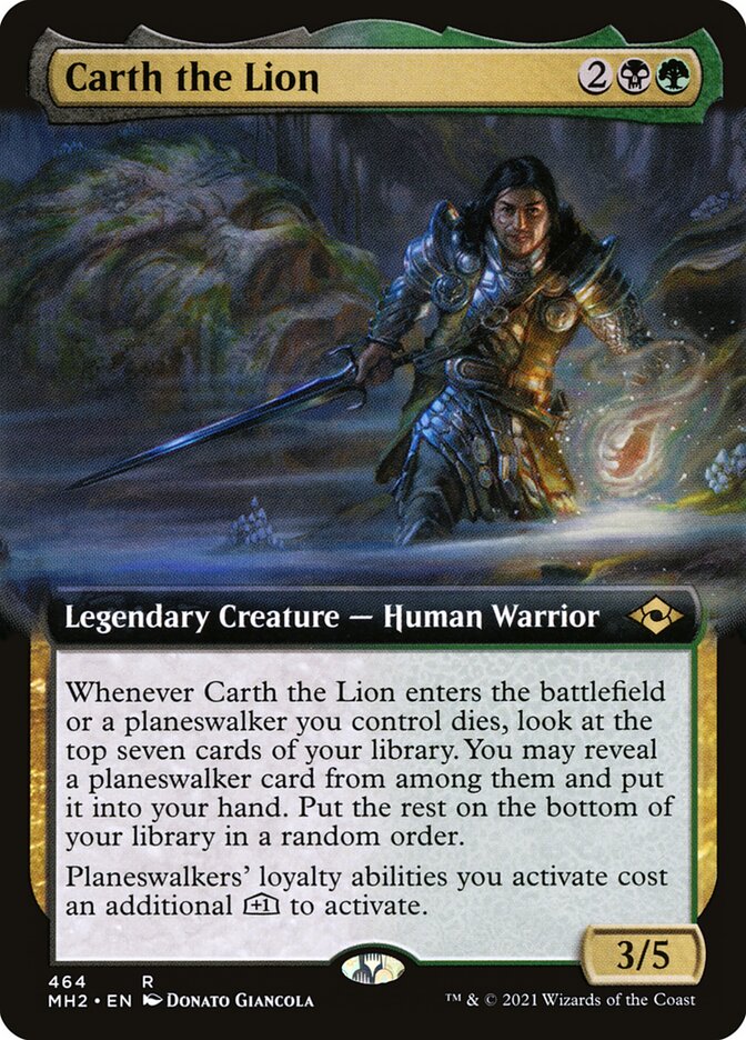 Carth the Lion, Modern horizons 2 Card Art