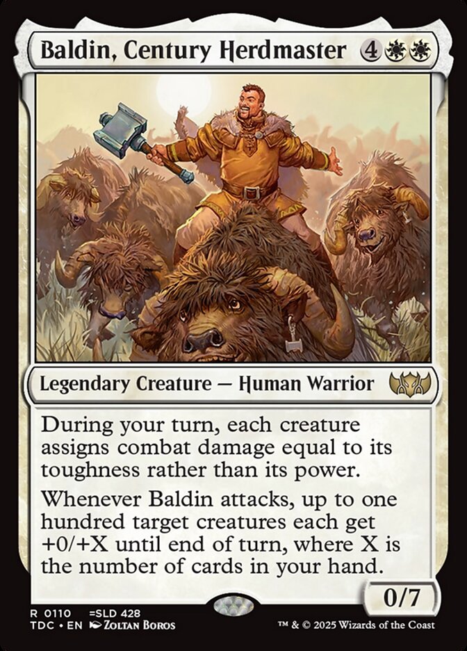 Baldin, Century Herdmaster, Tarkir: Dragonstorm Commander Card Art