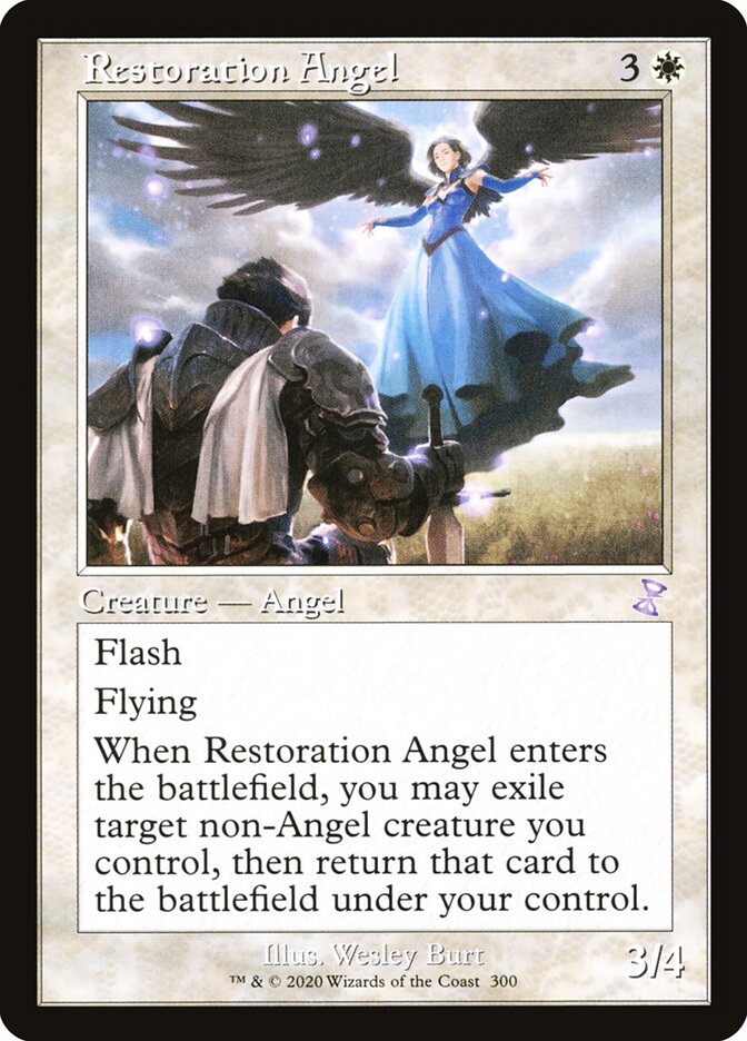 Restoration Angel, Time Spiral Remastered Card Art