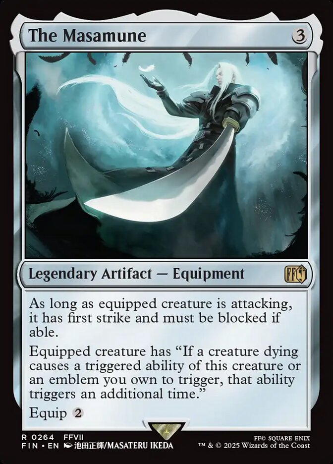 The Masamune, Final fantasy Card Art