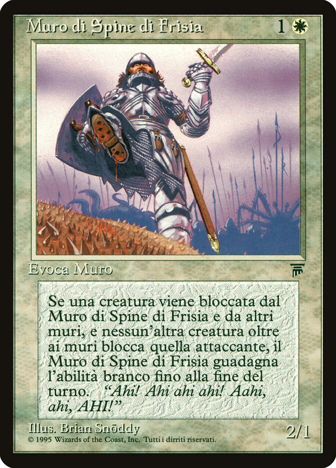 Wall of Caltrops, Legends Card Art