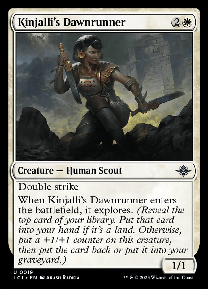 Kinjalli's Dawnrunner, The lost caverns of ixalan Card Art