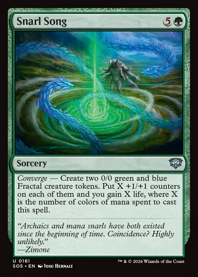 Snarl Song, Secrets Of Strixhaven Card Art