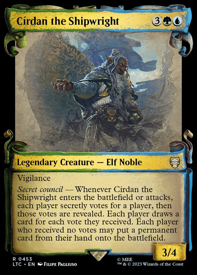 Círdan the Shipwright, Tales Of Middle-Earth Commander Card Art