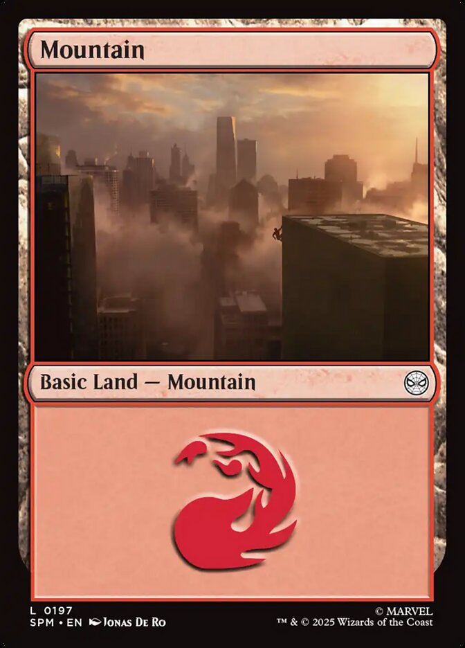 Mountain, Marvel'S Spider-Man Card Art