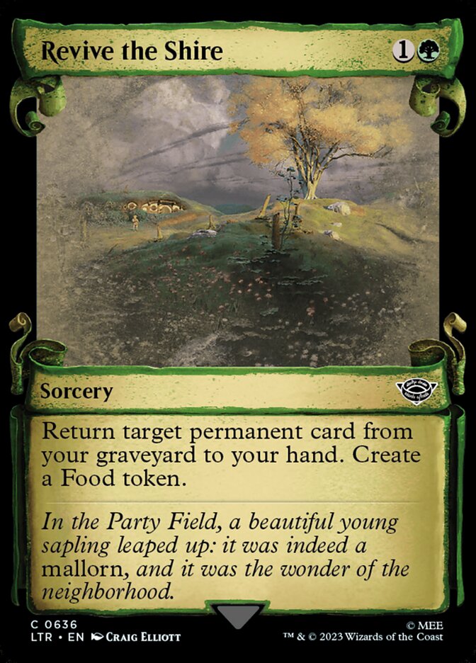 Revive the Shire, The lord of the rings: tales of middle-earth Card Art